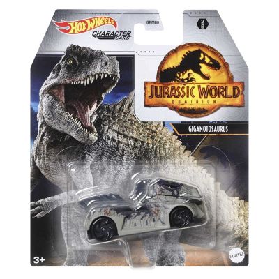 Mattel Hot Wheels Jurassic World Dominion Character Cars - Giganotosaurus