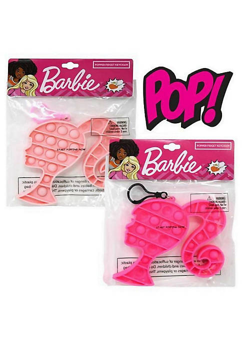 HER Barbie Pop Fidget Keychain in Bag (2