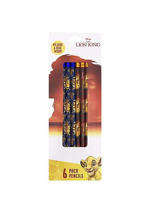 Disney The Lion King 6-Pack Pencils