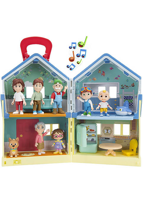Jazwares CoComelon Deluxe Family House Playset with Music