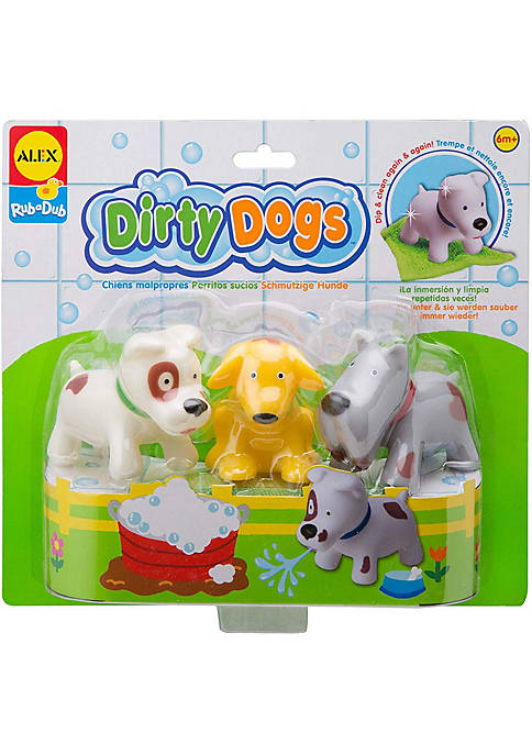 ALEX Toys Bathtime Fun Dirty Dogs