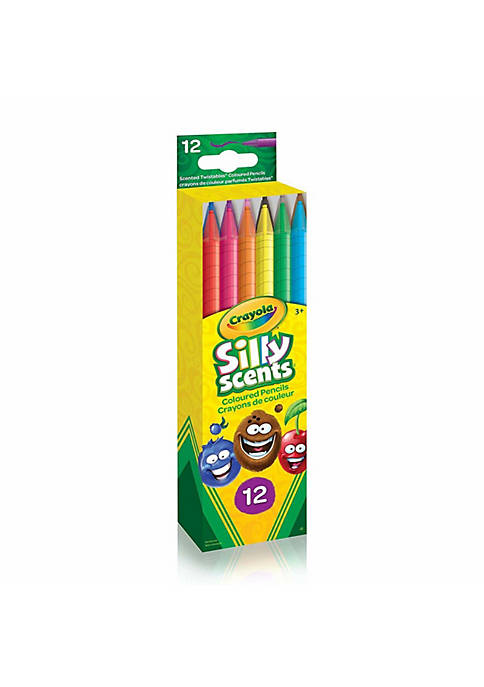 Crayola Silly Scents Twistables Coloured Pencils 12 Count