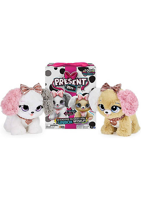Spin Master Present Pets, Fancy Puppy Interactive Plush
