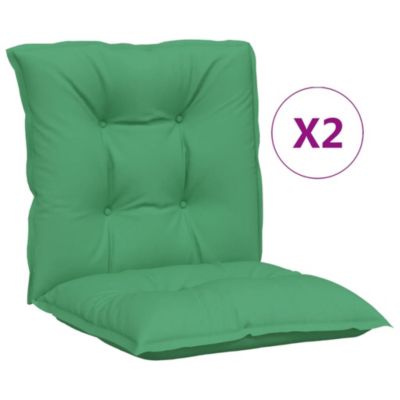 vidaXL Garden Bench Cushions 2pcs Green 70.9 x19.7 x2.8 Oxford