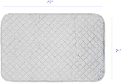 KOVOT Extra-Wide Portable Magnetic Ironing Mat Blanket. Cotton Laundry Pad  for Table, Washer, Dryer or Iron Anywhere On The Go . Best Ironing Board Mat  Size (21″ x 32″) – KOVOT