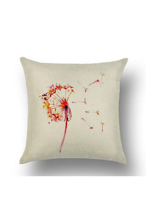 All Abundant Things Dandelion Cotton and Linen Throw