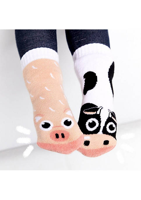 Pals Socks COW AND PIG KIDS SOCKS