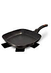Grill Pan 11 inches w/ Protector Black Rose Gold Collection