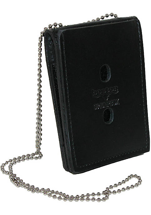 Boston Leather Leather Deluxe ID and Badge Holder