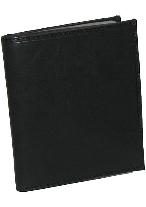 Paul & Taylor Mens Leather Deluxe Hipster Bifold