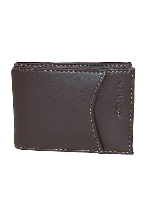 Columbia Mens RFID Protected Front Pocket Wallet With