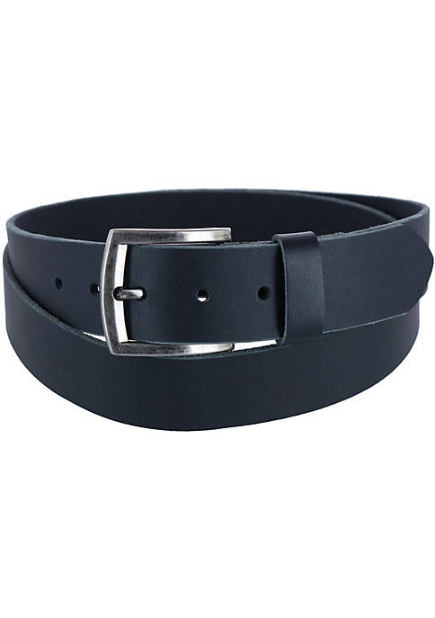 CTM Mens Big &amp; Tall Bridle Belt with
