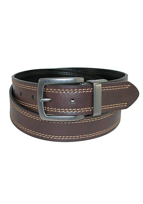 Dickies Mens Reversible Belt with Contrast Stitch