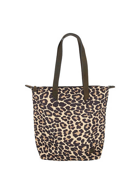 Ariat Womens Cruiser Leopard Print Tote Handbag
