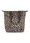 Womens Cruiser Leopard Print Tote Handbag