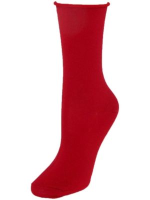 Windsor Collection Women's Bamboo Trouser Roll Top Sock