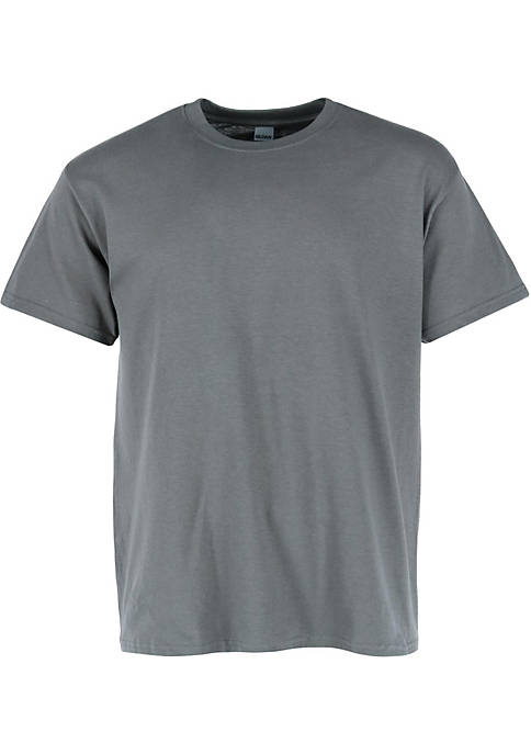 Gildan Mens Crew Neck Cotton T Shirt