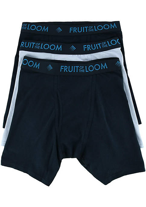 Fruit of the Loom Mens Breathable Micro-Mesh Boxer
