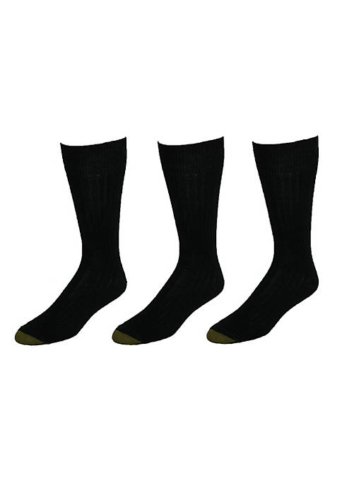 Gold Toe Mens Windsor Wool Socks (Pack of