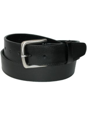 Ctm Men's Leather Money Belt Removable Buckle, Black, 38 -  840892151653