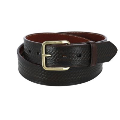 Nocona Belt Co Men's 1.5 Inch Leather Money Belt, Brown, 38 -  784810463520