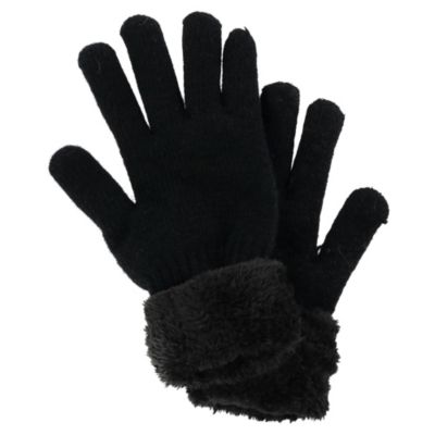 Clear Creek Women's Sherpa Lined Winter Glove, Black -  191362363923
