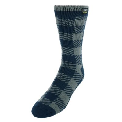 Grey and Navy Buffalo Plaid