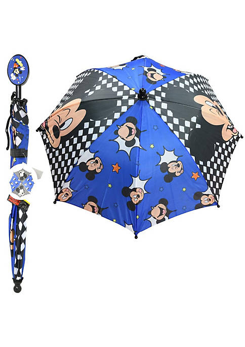 Berkshire Fashions Mickey Mouse Umbrella with Clamshell Handle