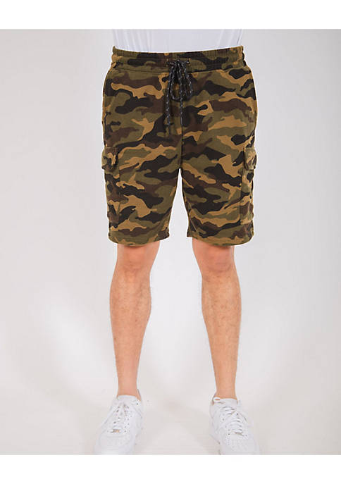 Brooklyn Cloth Camo Fleece Cargo Shorts