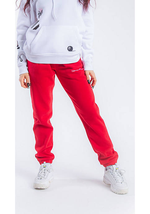 Brooklyn Cloth Womens Red Take Care of Yourself