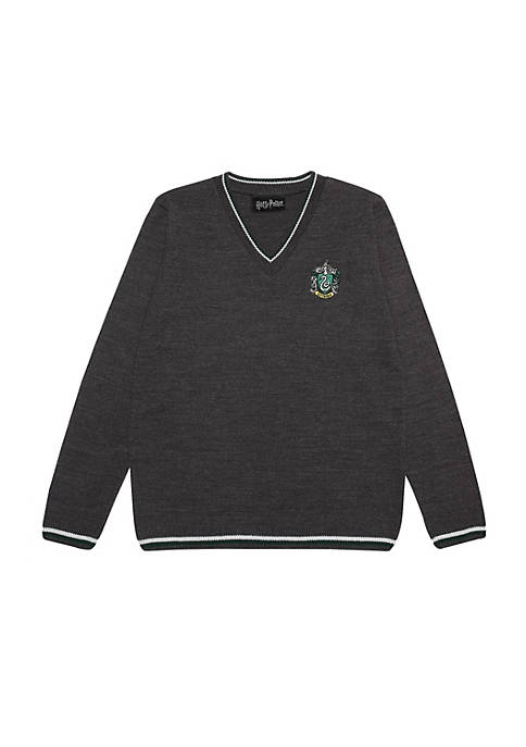 Harry Potter Mens Slytherin House Knitted Sweater