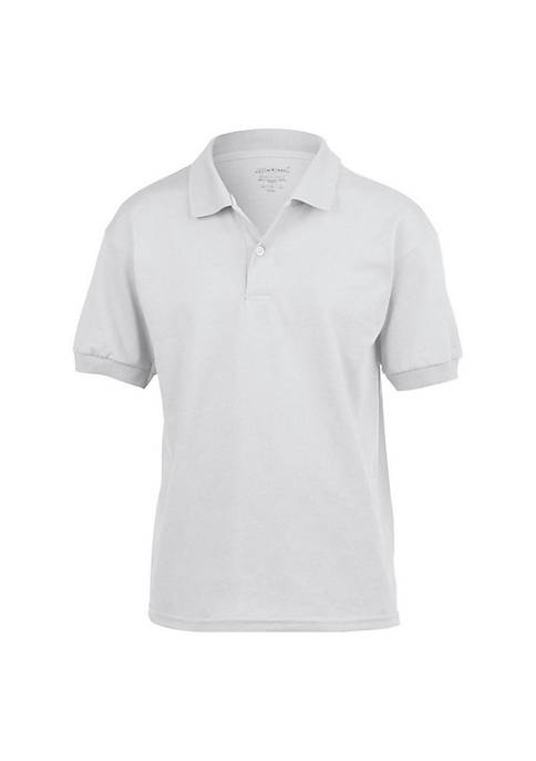 Gildan DryBlend Childrens Unisex Jersey Polo Shirt (Pack