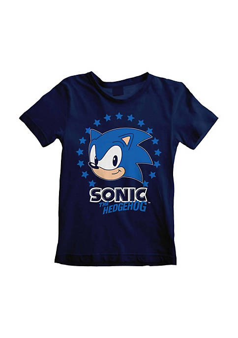 Sonic The Hedgehog Childrens Stars T-Shirt