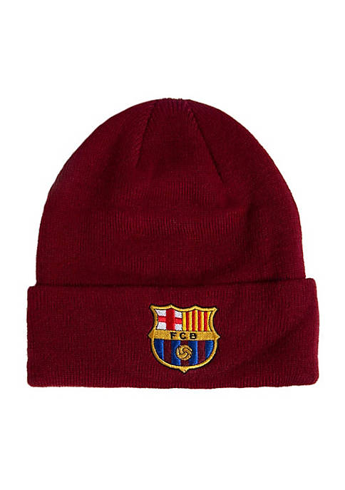 FC Barcelona Barcelona Cuff Knitted Hat