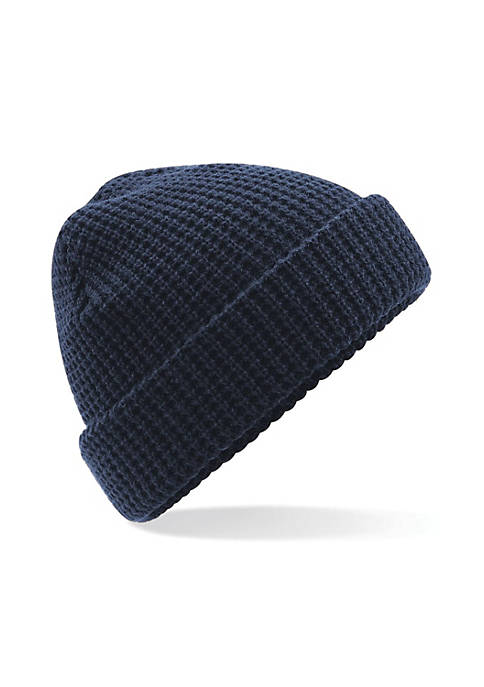 Unisex Classic Waffle Knit Winter Beanie Hat