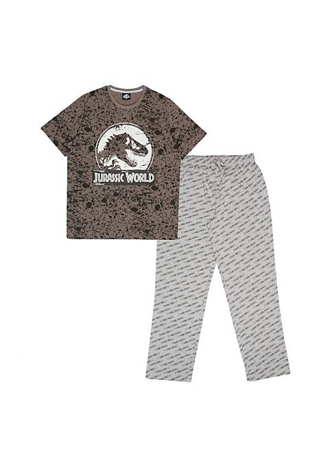 Jurassic World Mens Logo Pajama Set