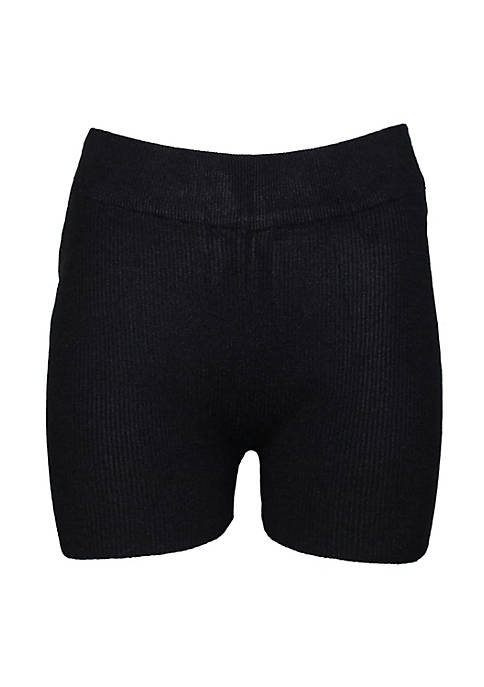 Rib Knit Shorts