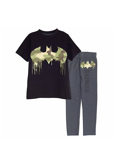 Batman Logo Loose Fit Pyjama Set