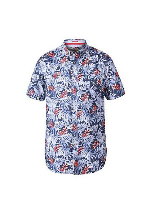 Duke Mens Malibu D555 Hawaiian Short Sleeve Shirt