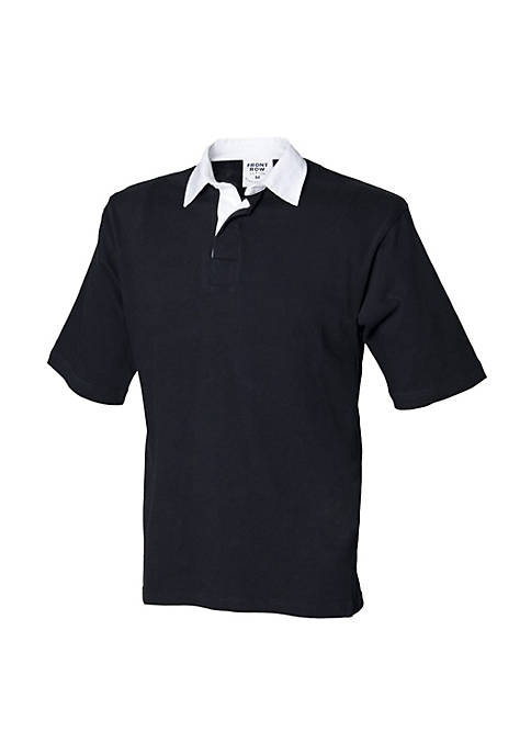 Front Row Short Sleeve Sports Rugby Polo Shirt