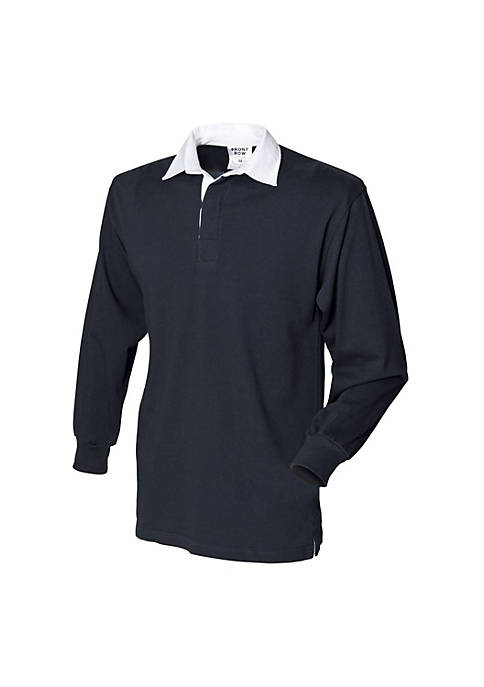 Front Row Mens Long Sleeve Sports Rugby Shirt