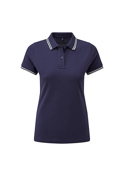 Asquith & Fox Classic Fit Tipped Polo