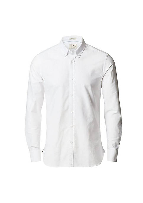 Mens Rochester Slim Fit Long Sleeve Oxford Shirt