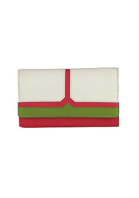 Eastern Counties Leather Bea Wallet With Color Block