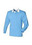 Long Sleeve Classic Rugby Polo Shirt