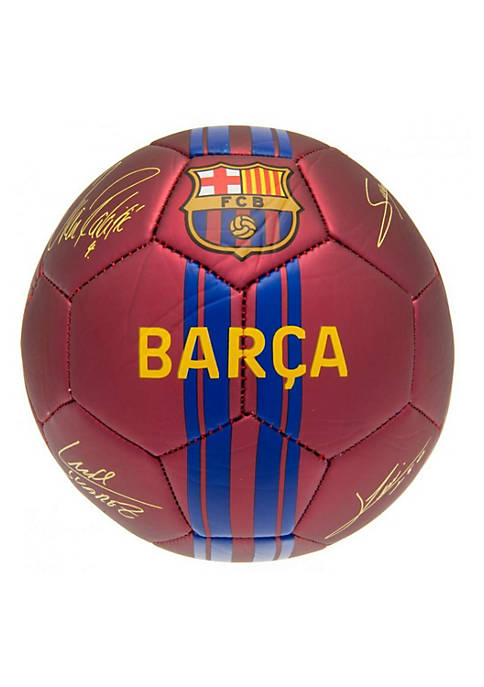 FC Barcelona Printed Signature Football