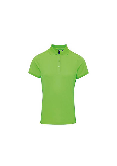 Premier Coolchecker Short Sleeve Pique Polo T-Shirt