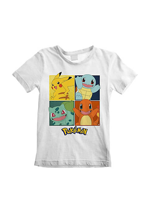 Pokemon Childrens Squares T-Shirt