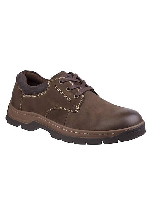 Men Thickwood Lace Up Nubuck Leather Casual Shoe