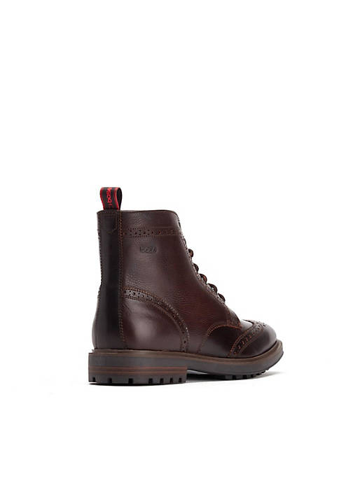 Base London Mens Thorne Leather Ankle Boots